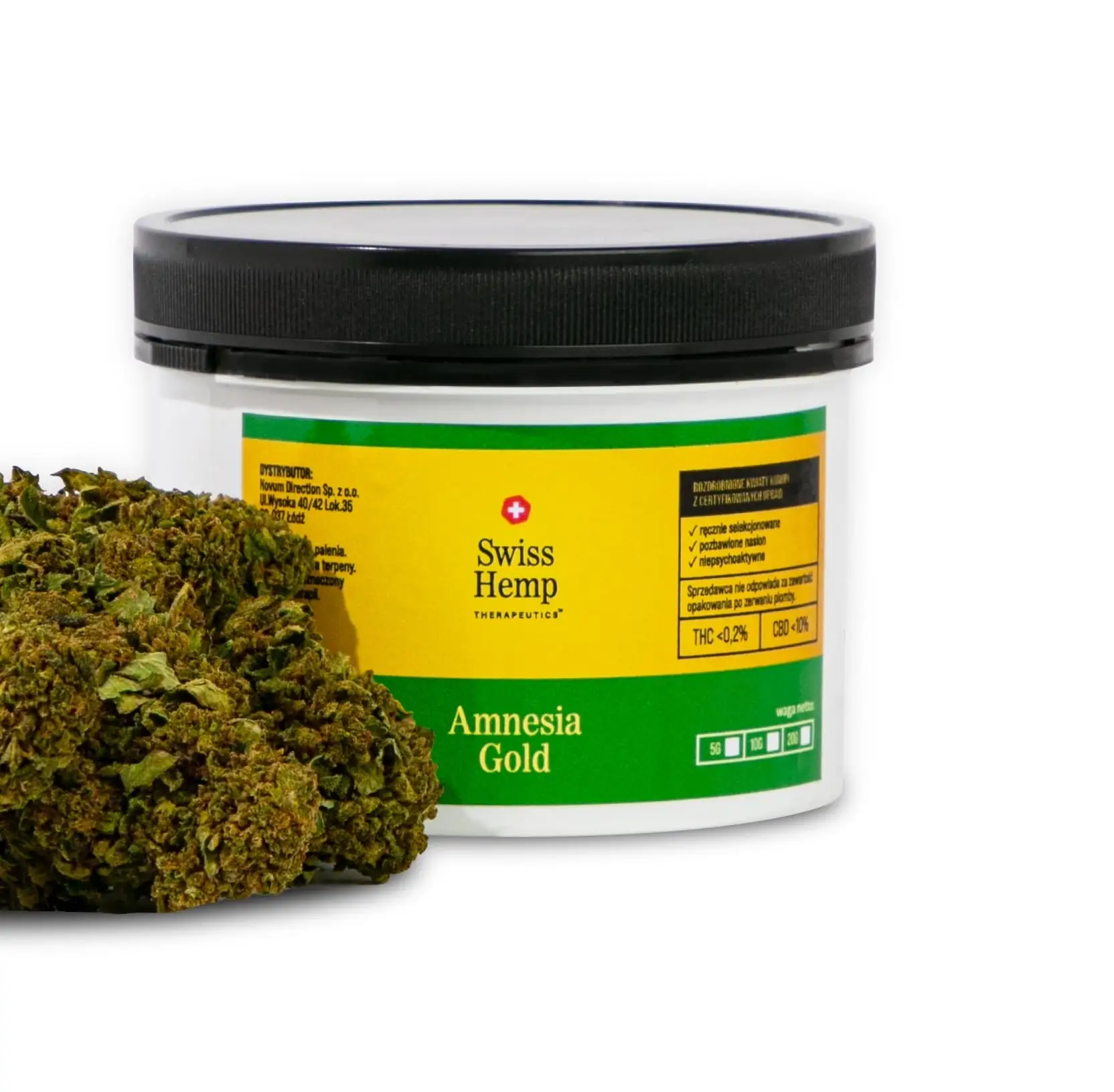 Swiss hemp cbd žiedai