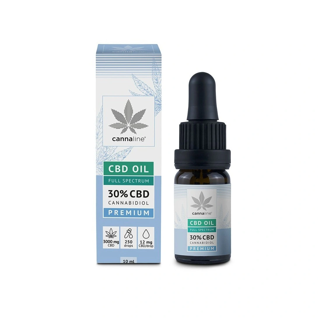 cannaline 30% premium cbd aliejus