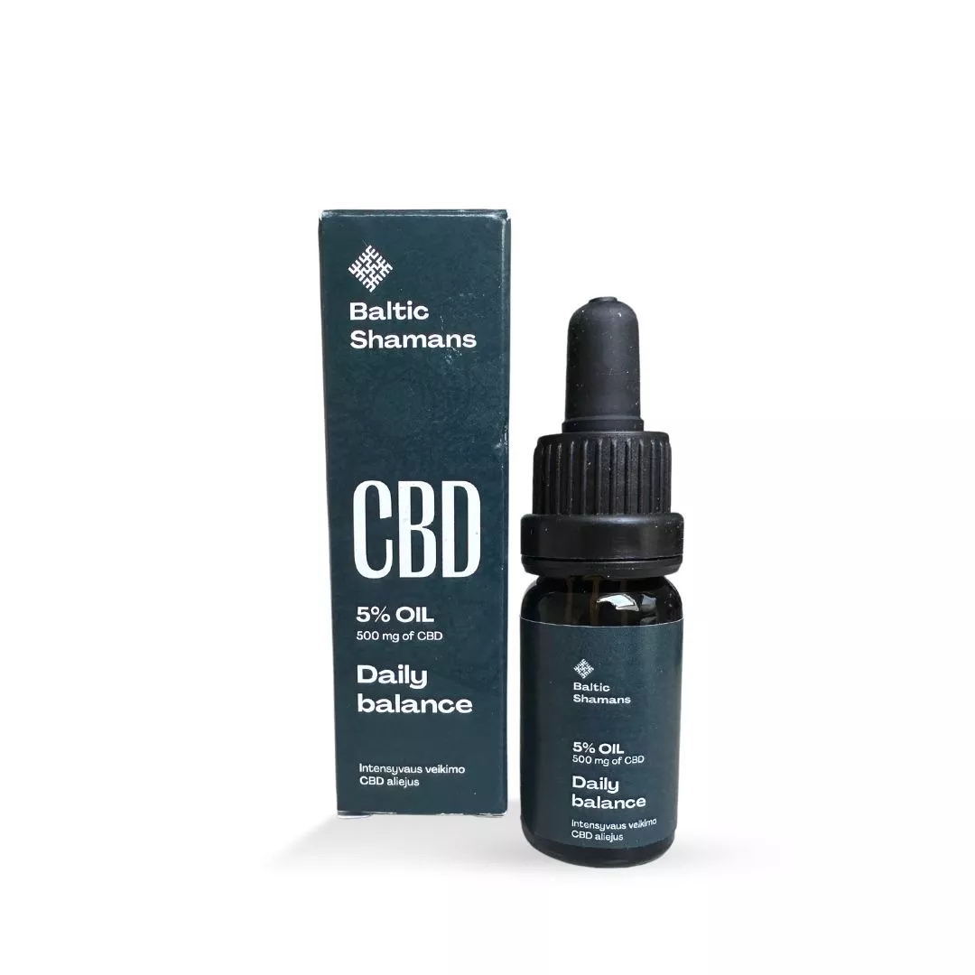 daily balance cbd aliejus
