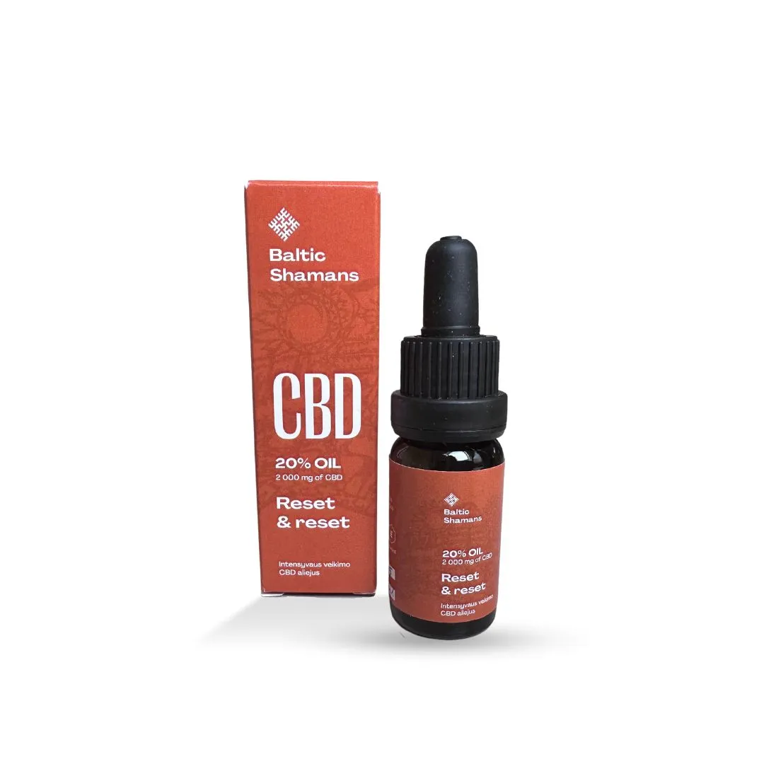 reset & reset cbd aliejus