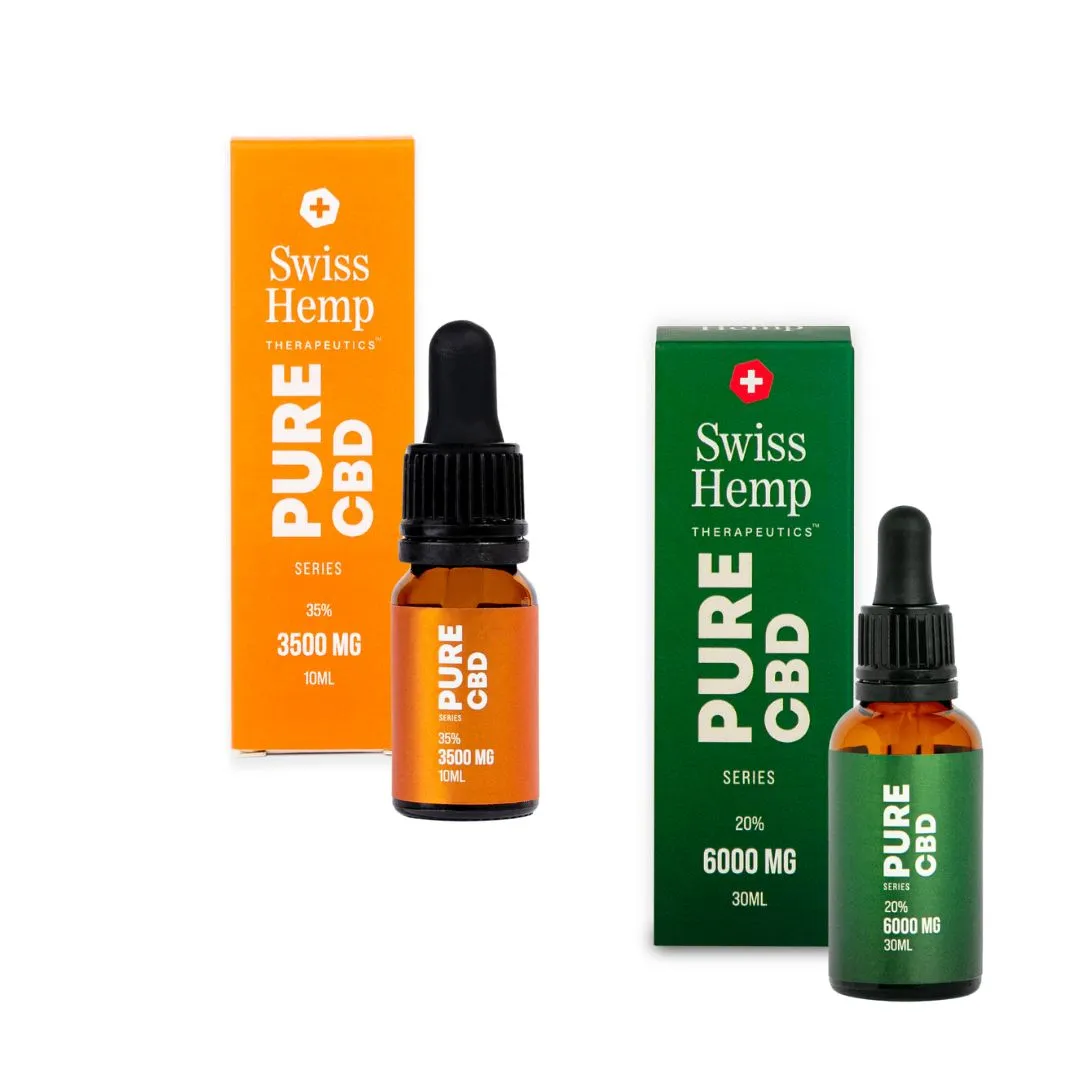 swiss hemp pure cbd aliejai